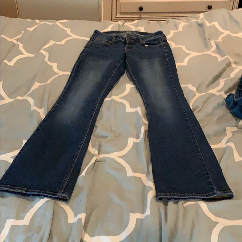 Old Navy Rockstar Low Rose Jeans